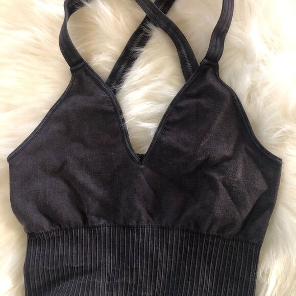 FREE PEOPLE MOVEMENT GOOD KARMA CROP TANK WOMENS XS/S YOGA ACTIVE WORKOUT TOP - Picture 4 of 7